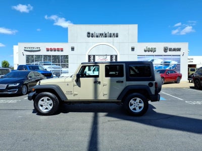 2018 Jeep Wrangler JK Unlimited Sport S