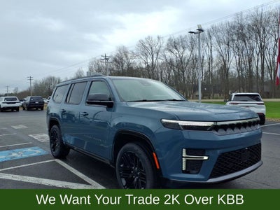 2026 Jeep Grand Wagoneer Limited Reserve