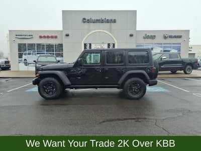 2022 Jeep Wrangler Unlimited Willys