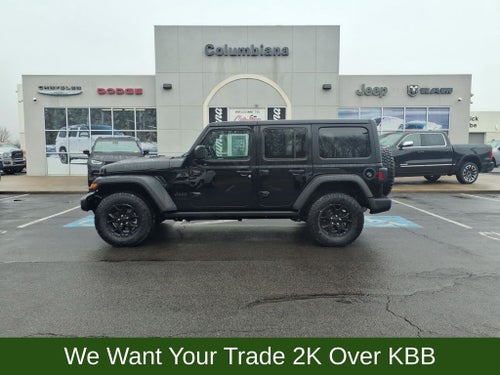 2022 Jeep Wrangler Unlimited Willys