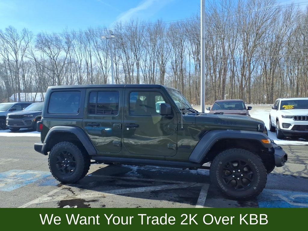 2022 Jeep Wrangler Unlimited Willys