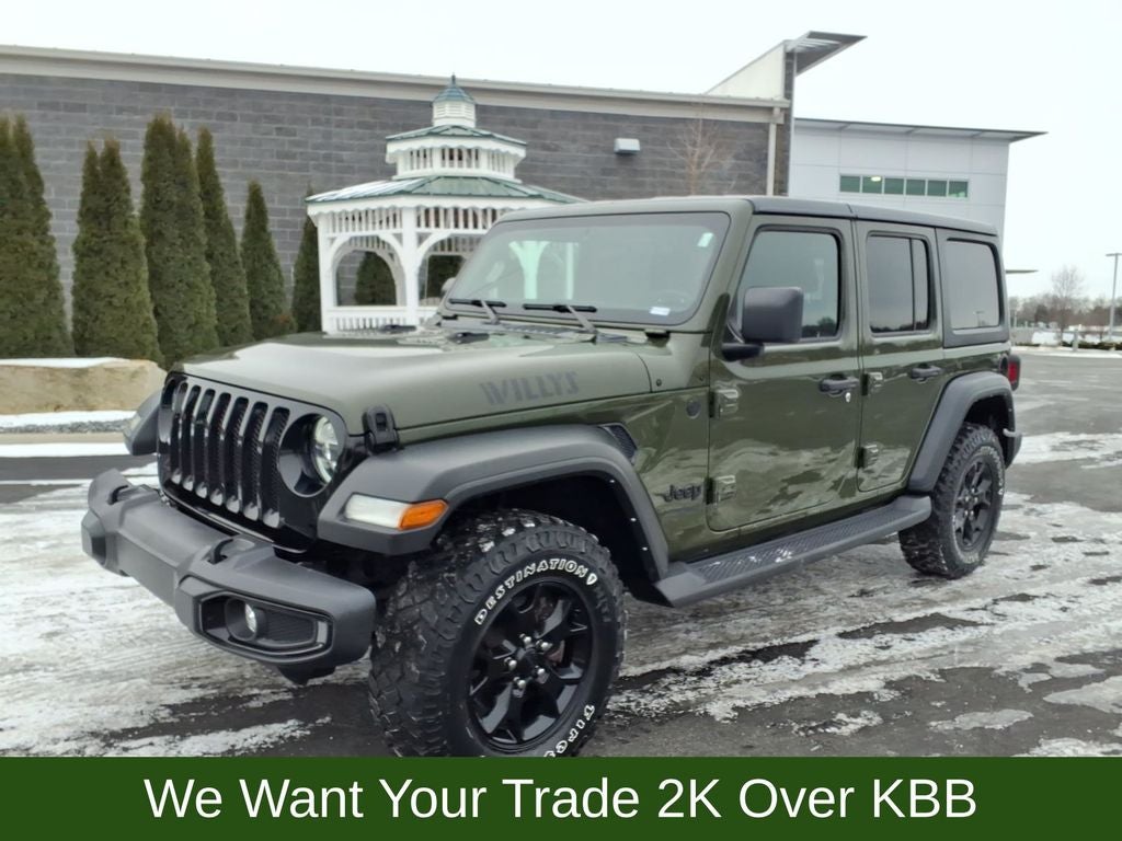 2022 Jeep Wrangler Unlimited Willys