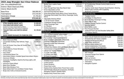 2023 Jeep Wrangler Rubicon 4xe