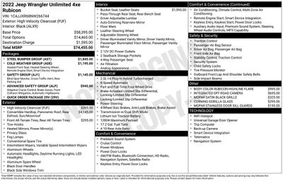 2022 Jeep Wrangler Unlimited Rubicon 4xe