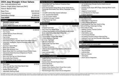 2024 Jeep Wrangler Sahara