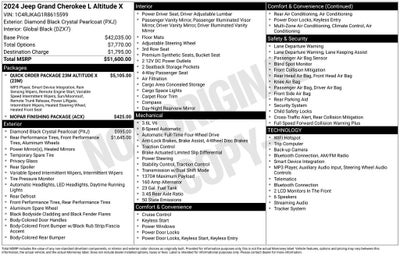 2024 Jeep Grand Cherokee L Altitude X