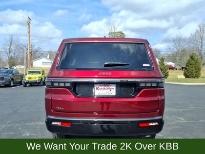 2026 Jeep Grand Wagoneer Limited Reserve