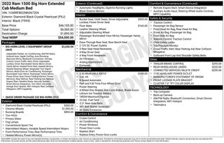 2022 RAM 1500 Big Horn/Lone Star