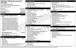 2023 RAM 1500 Big Horn/Lone Star