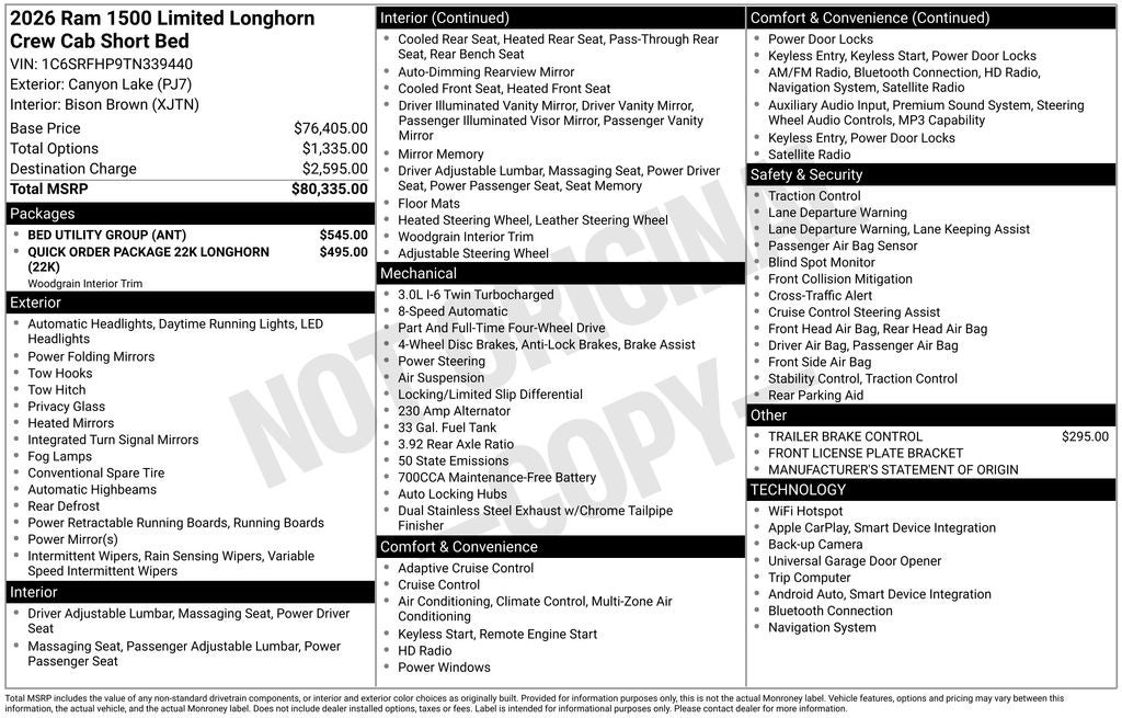 2026 RAM 1500 Limited