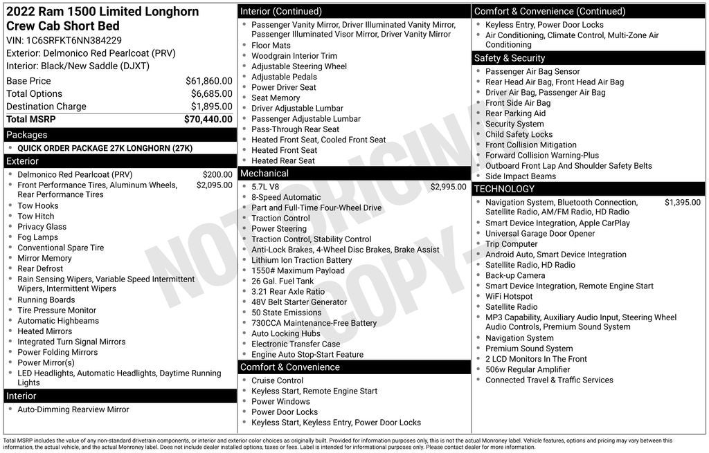 2022 RAM 1500 Limited