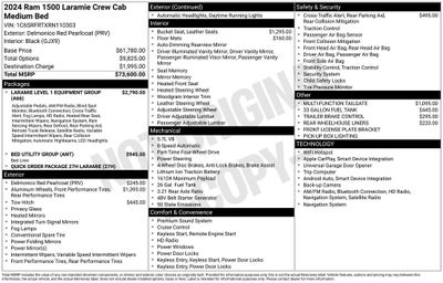 2024 RAM 1500 Laramie