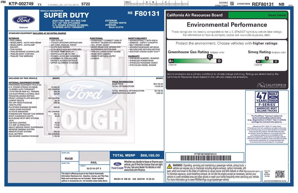 2024 Ford F-350SD XLT