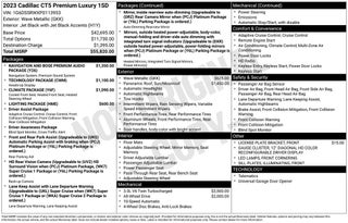 2023 Cadillac CT5 Premium Luxury