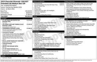 2023 Chevrolet Silverado 1500 RST