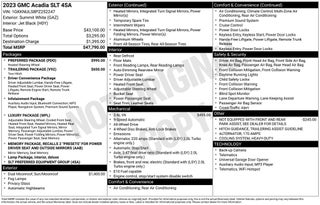 2023 GMC Acadia SLT
