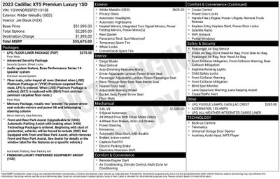 2023 Cadillac XT5 Premium Luxury