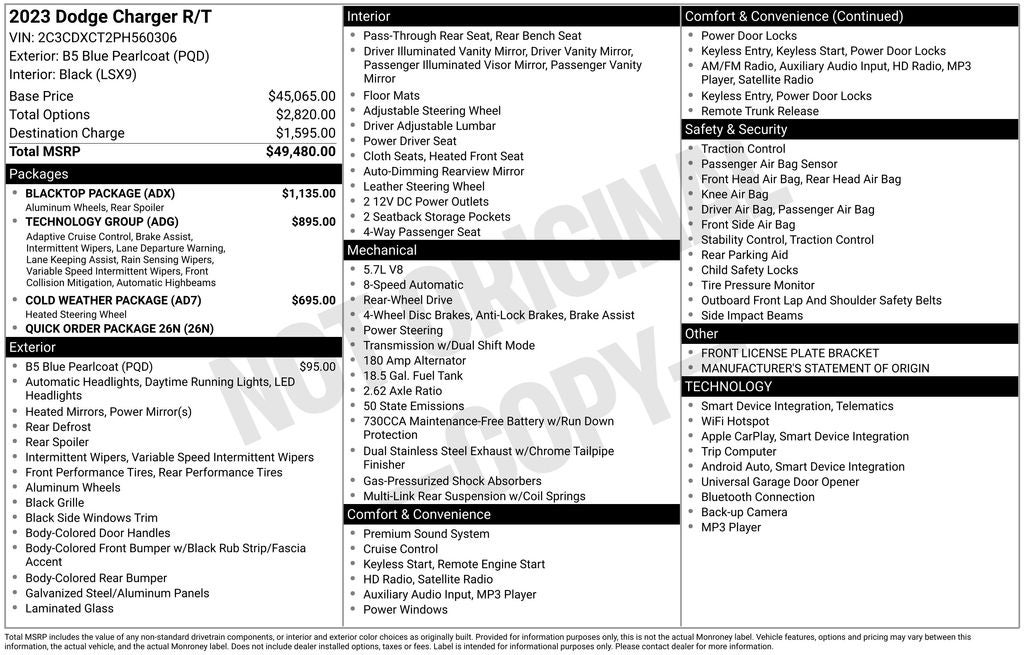 2023 Dodge Charger R/T
