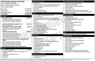 2023 Dodge Charger R/T Scat Pack