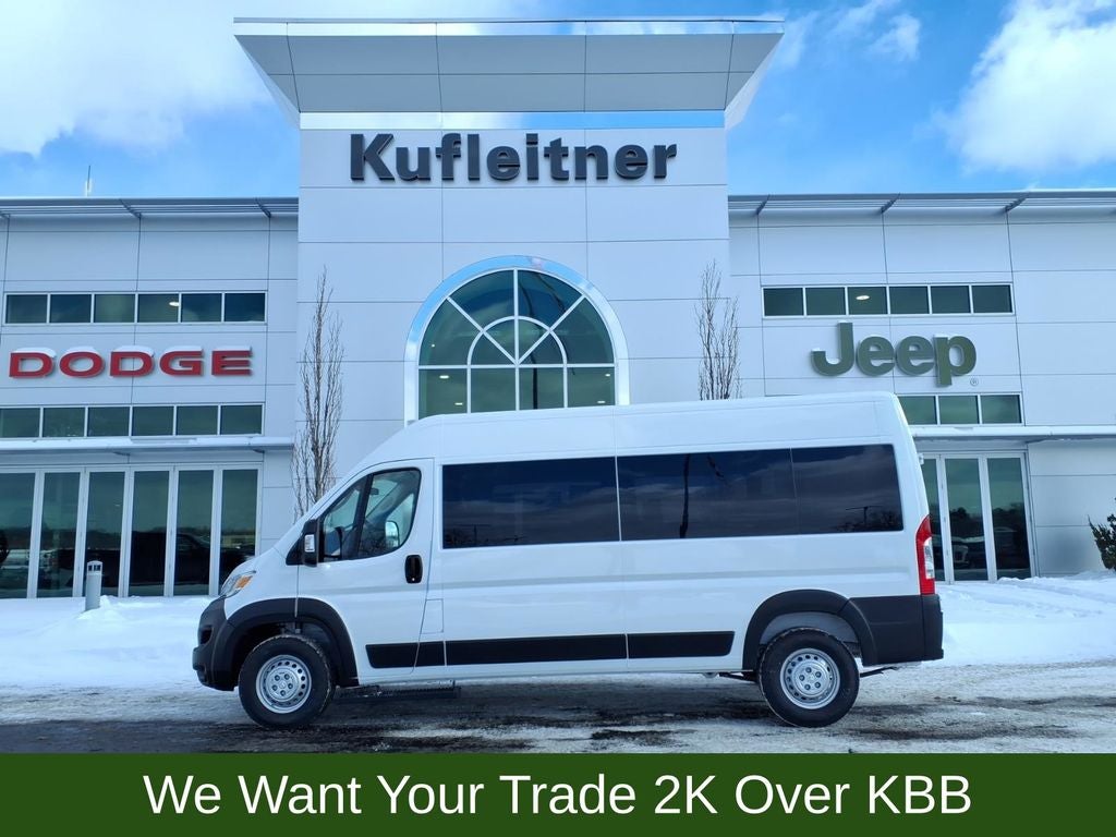 2026 RAM ProMaster 2500 Window Van High Roof 12 Passenger