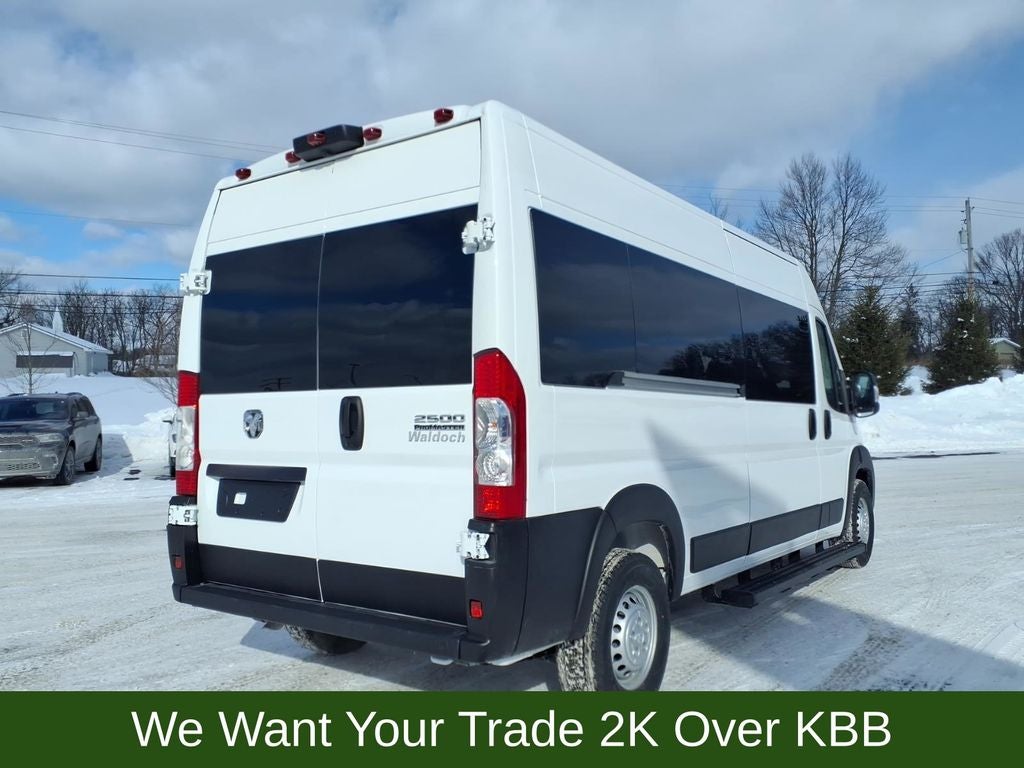 2026 RAM ProMaster 2500 Window Van High Roof 12 Passenger