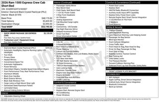 2026 RAM 1500 Express
