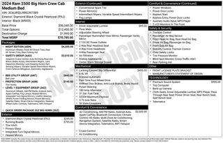 2024 RAM 2500 Big Horn
