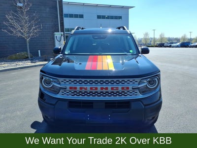 2025 Ford Bronco Sport Free Wheeling