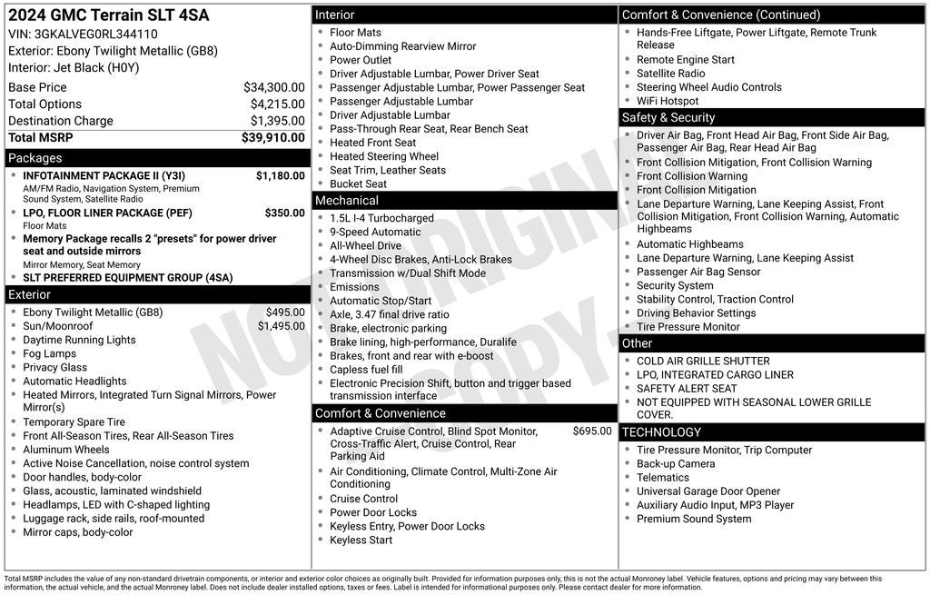 2024 GMC Terrain SLT