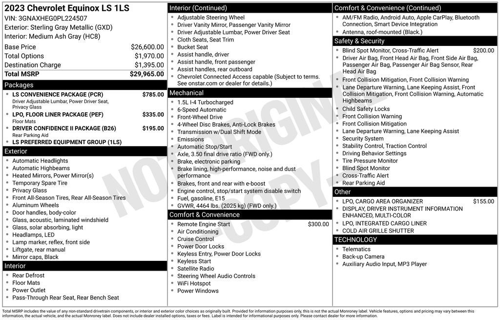 2023 Chevrolet Equinox LS