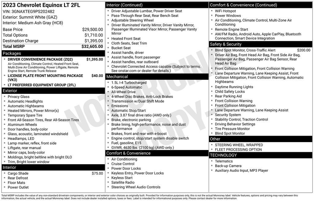 2023 Chevrolet Equinox LT