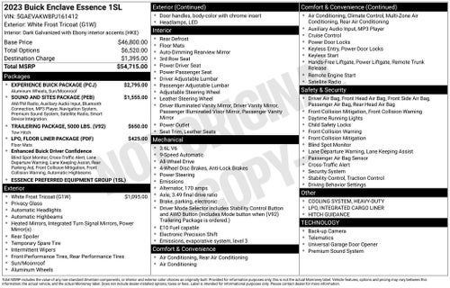 2023 Buick Enclave Essence